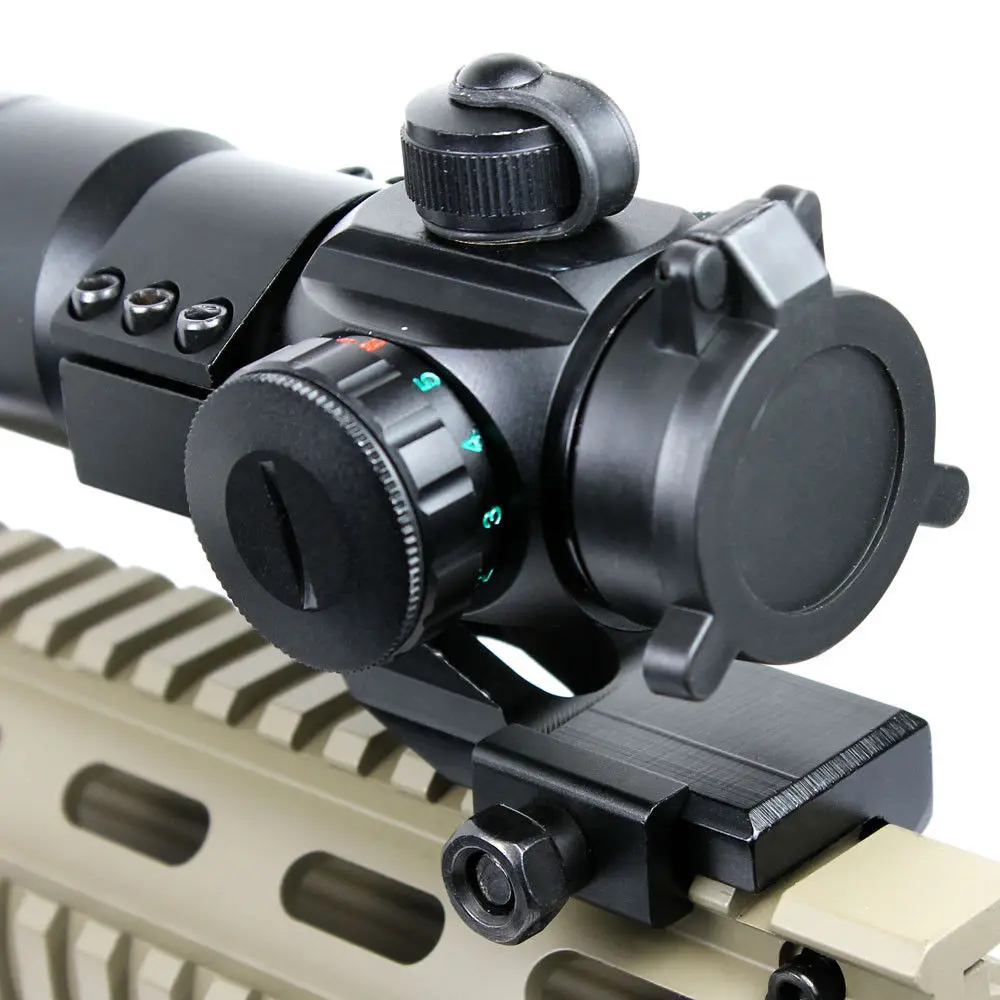 Тактический 4 моа красный зеленая точка лазерный страйкбол с подсветкой M3 RifleScope