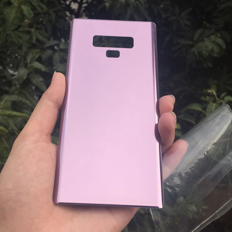 1 шт. оригинальная Задняя стеклянная панель Gorilla для samsung Galaxy Note 9 N960 N960F N960P задняя крышка батарейного отсека чехол