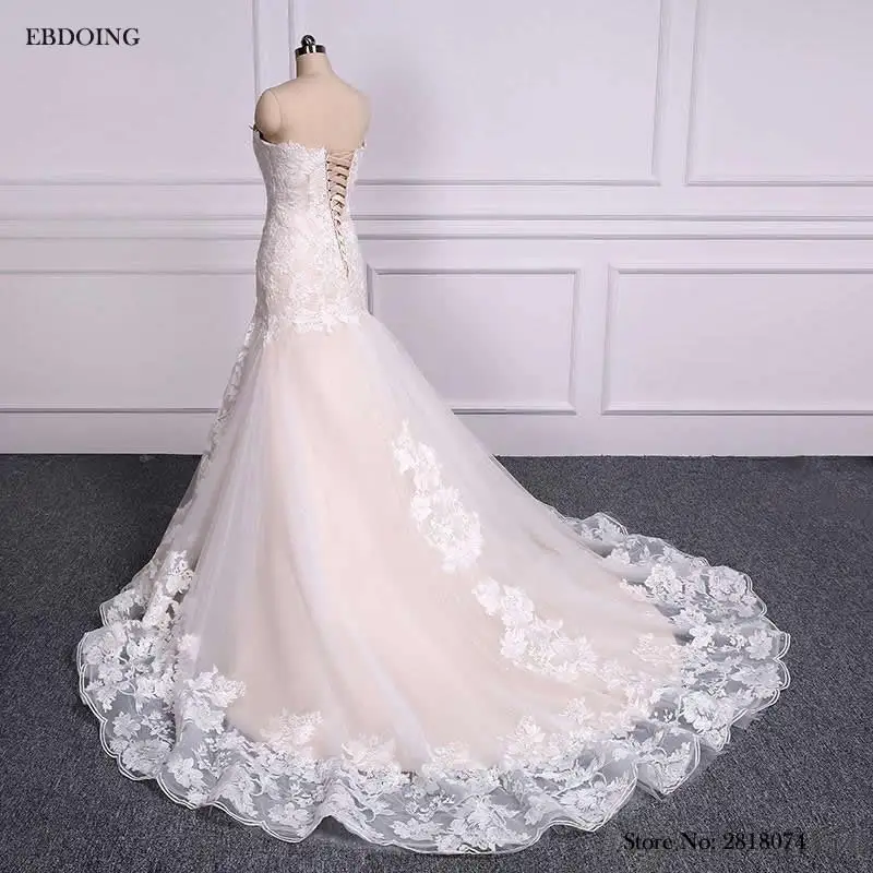 Реальные фотографии Vestidos De Novia очаровательное кружевное свадебное платье