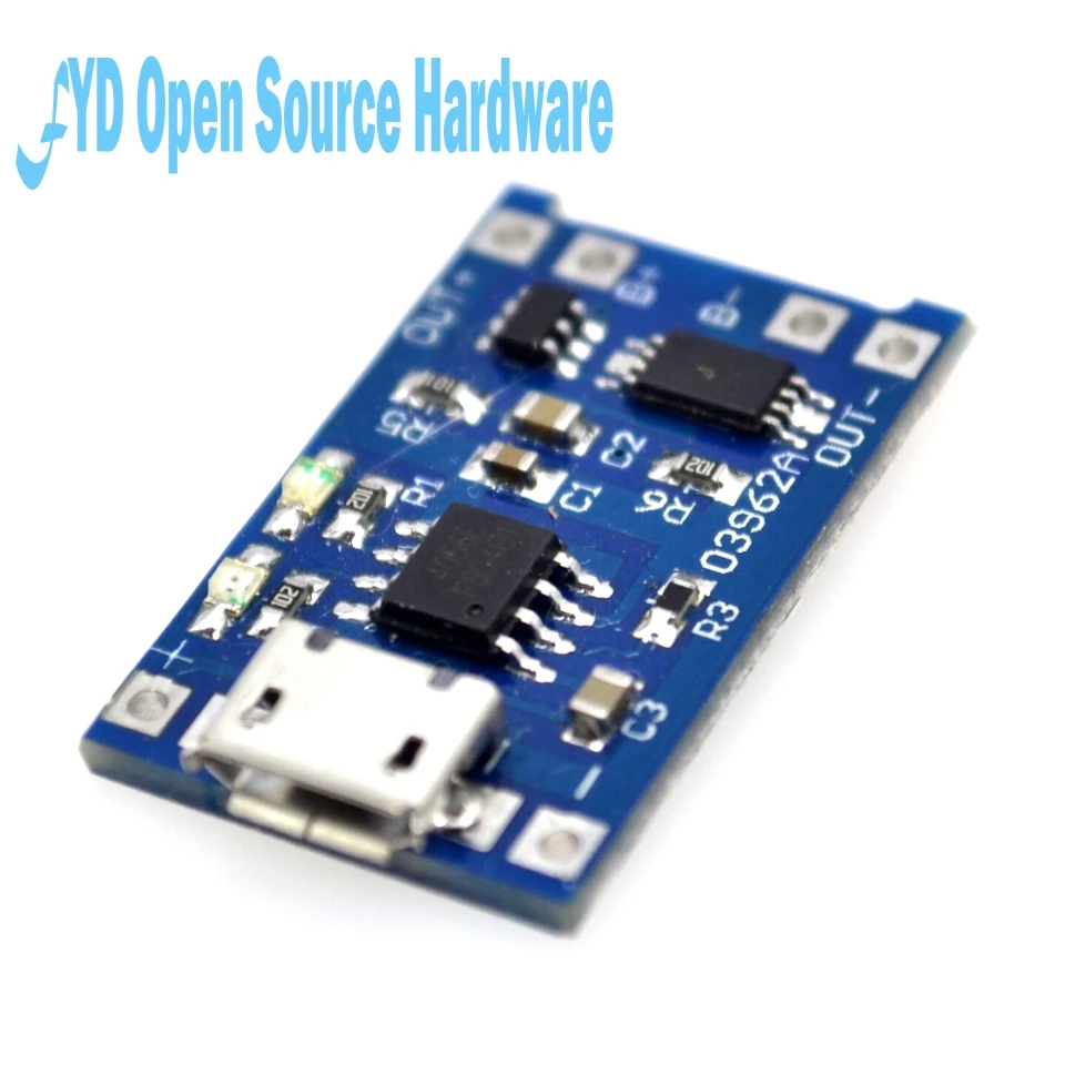 1 шт 5V 1A Micro USB 18650 Литий Батарея зарядная плата Зарядное устройство Модуль +