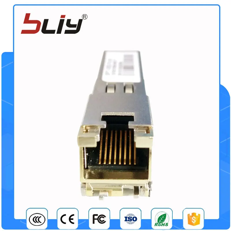10 шт./партия 10/100/1000m-t RJ45 медный Трансивер SFP разъем оптический модуль для Cisco HP Huawei
