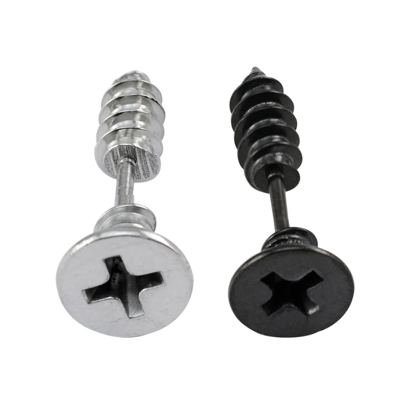 Уникальные Серьги Для Пирсинга Ушей мужские серьги гвоздики из нержавеющей