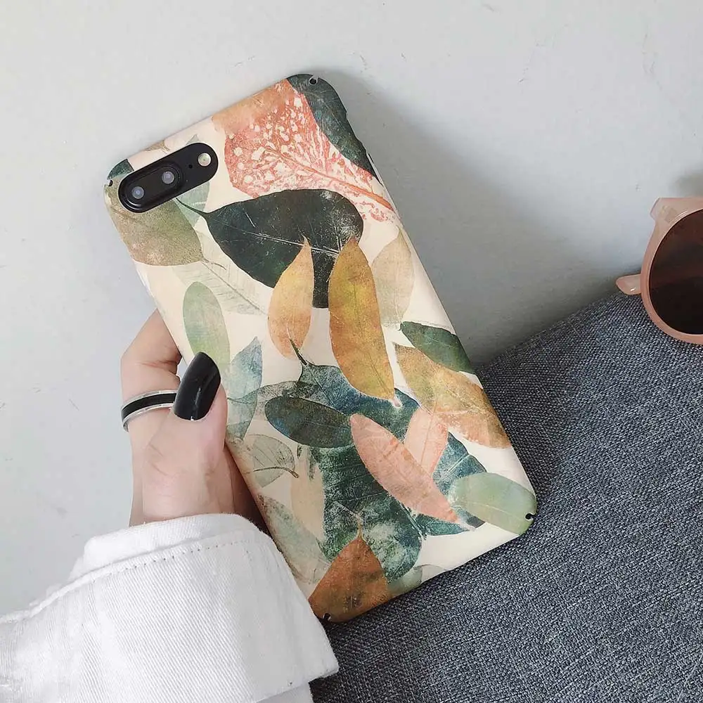 style1 Винтажный чехол для телефона Boucho s для iphone 11Pro Max XR XS MAX X, модный матовый чехол для iphone 8, 7, 6, 6s plus, жесткий пластиковый чехол - Цвет: style1