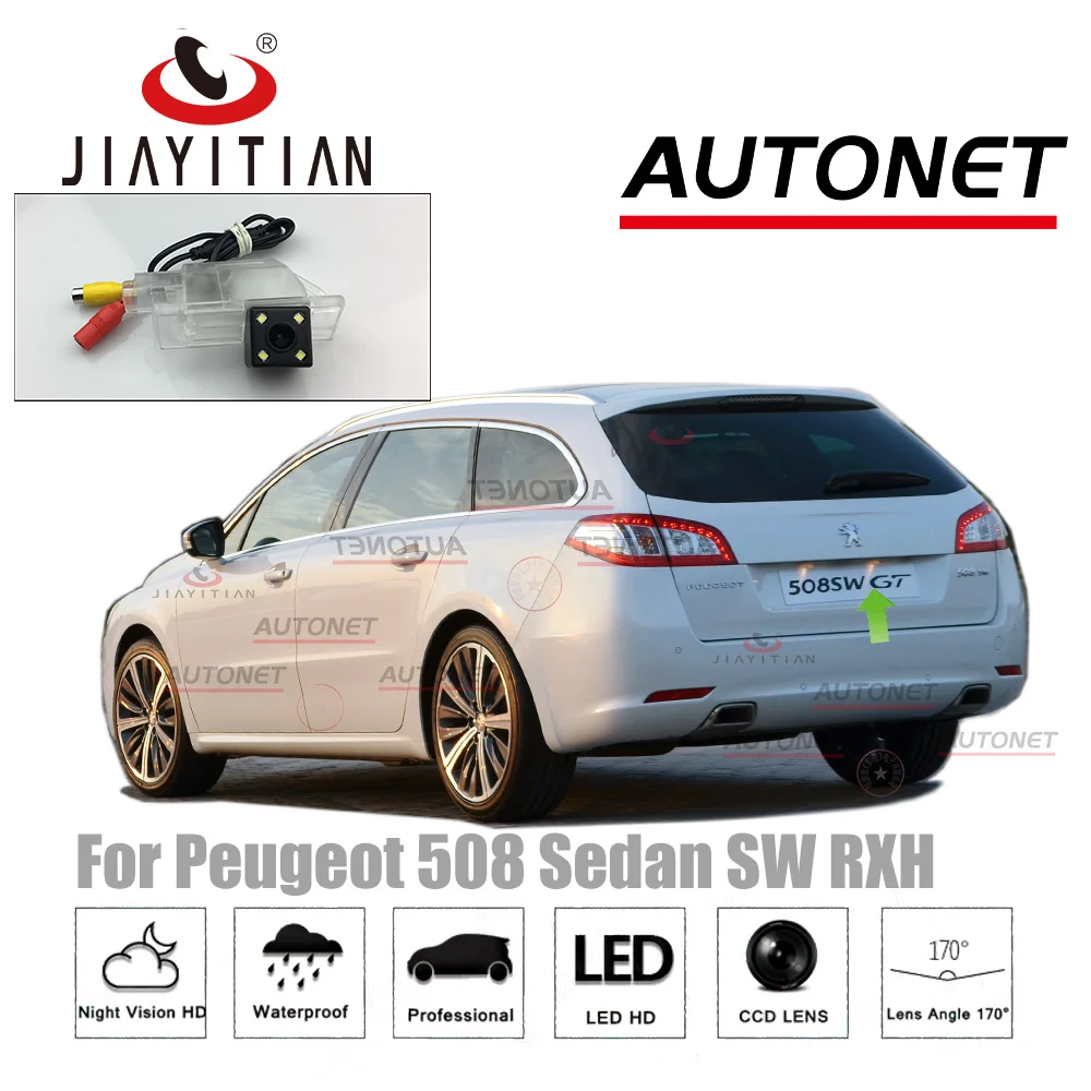 Камера заднего вида JIAYITIAN для Peugeot 508 sedan SW RXH 2011 ~ 2018 ночное видение CCD/камера