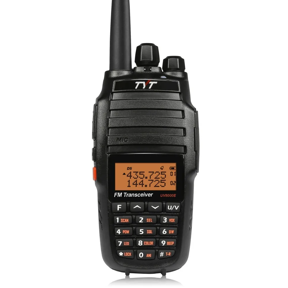 TYT UV 8000E двухдиапазонный ручной 136 174/400 520MHz Tri Power 10W поперечный репитер 3600mA