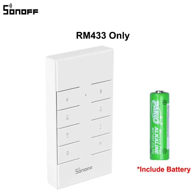 RM433 Remote Control Интеллектуальный выключатель света SONOFF T2US TX Smart Wifi сенсорный настенный выключатель света с границы умный дом 1/2/3 433 RF/Голосовое управление/приложение Управление работает с Amazon Alexa - Цвет: RM433 Remote Control