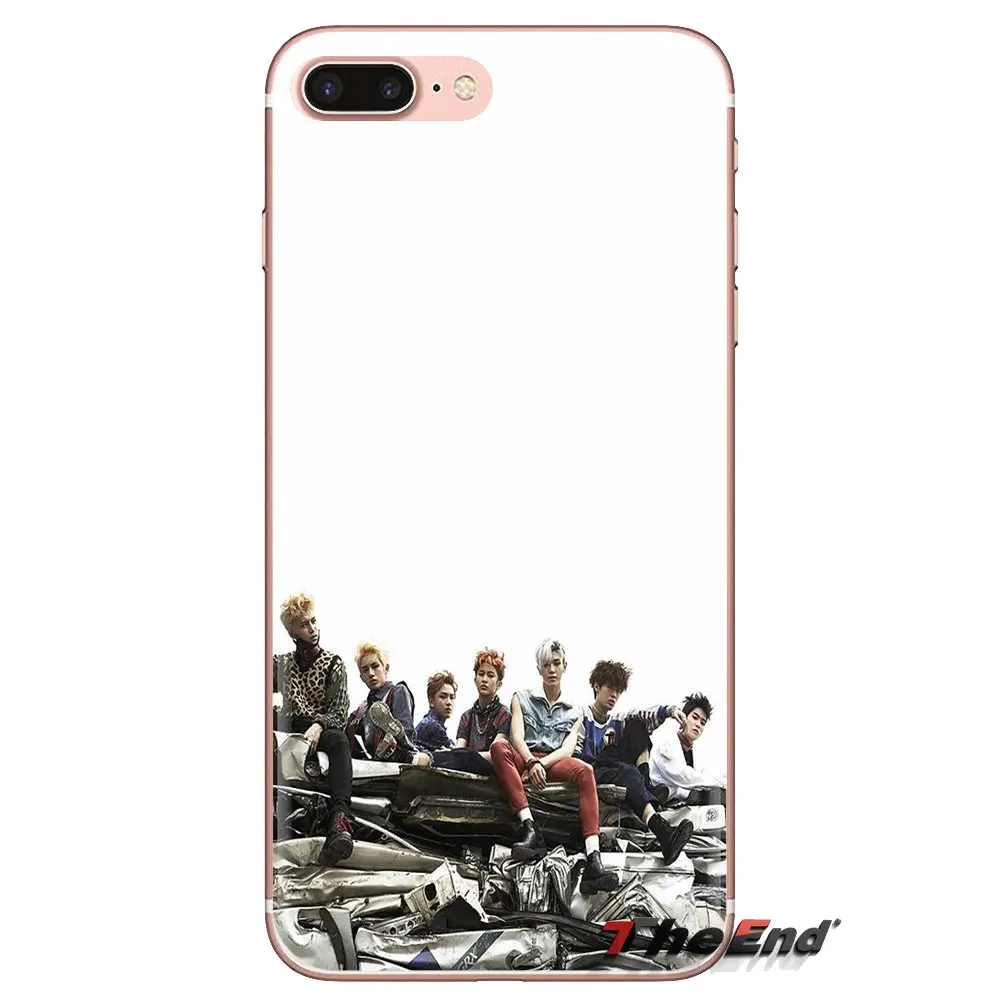 For Samsung Galaxy S3 S4 S5 Mini S6 S7 Edge S8 S9 S10 Plus Note 3 4 5 8 9 Silicone Phone Cover Bag KPOP K.A.R.D MONSTA X NCT 127 |