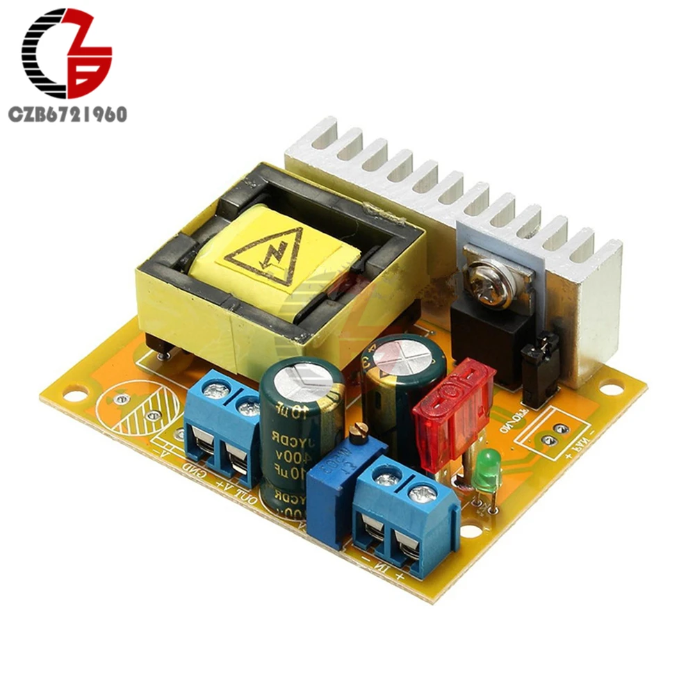 

DC-DC 8-32V to 45V-390V Step Up Boost Converter Power Transformer Module ZVS High Voltage Capacitor Charge Board