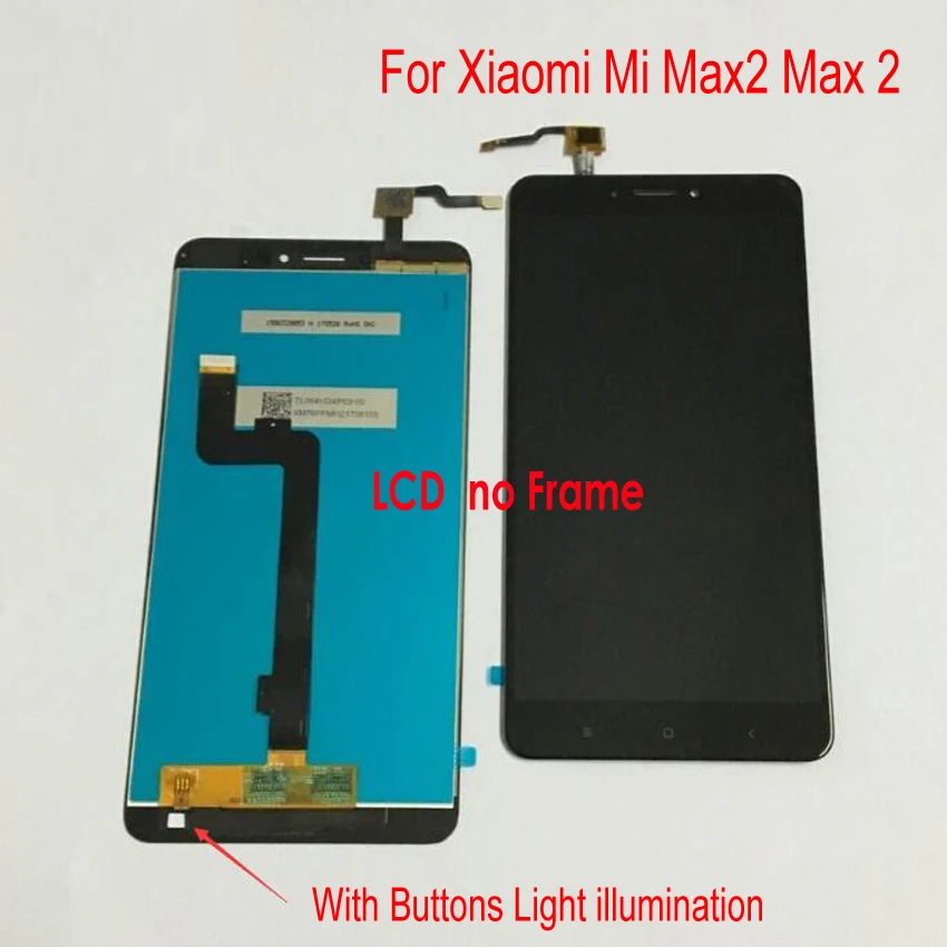 Лучшая работа для Xiaomi Mi MAX ЖК-дисплей кодирующий преобразователь сенсорного