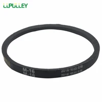 lupulley v belt type m black round rubber closed transmission belt top width 9 5mm m26272829303132333435 for machinery