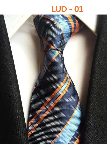 Classic Polyester jacquard Mens Ties New Design Neck 8cm Plaid&ampStriped for Men Formal Business Wedding Party Gravatas | Аксессуары