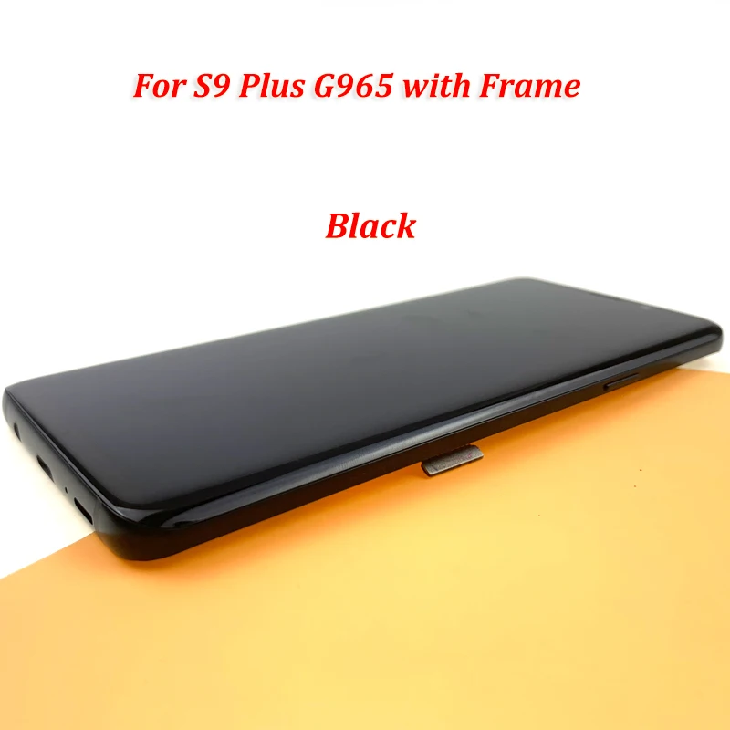 AMOLED Замена для samsung Galaxy S9 G960 g960f lcd сенсорный экран дигитайзер s9 + Бесплатные
