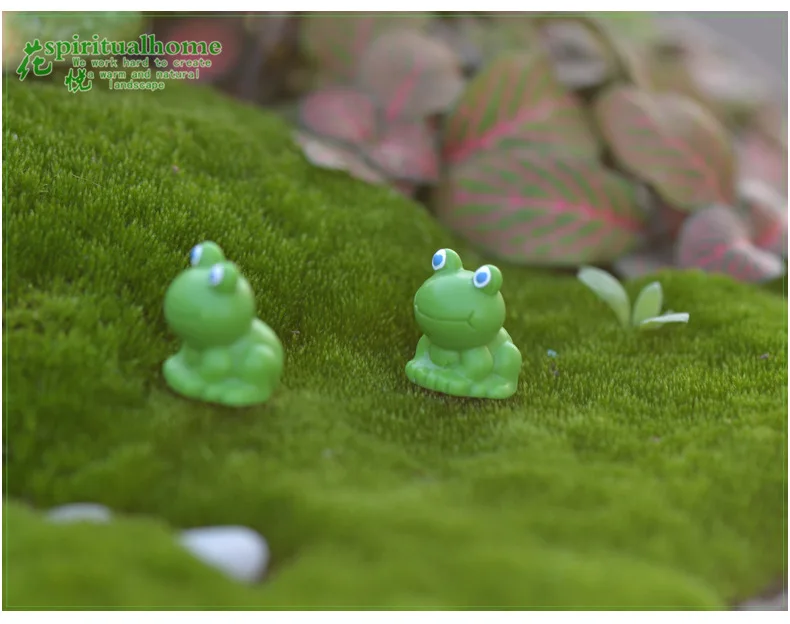 ZOCDOU 1 шт. Лягушка принц Froggy пруд животное маленькая смола орнамент ремесла пастбище мини-Статуэтка фигурка Минерва фермерское поле Декор