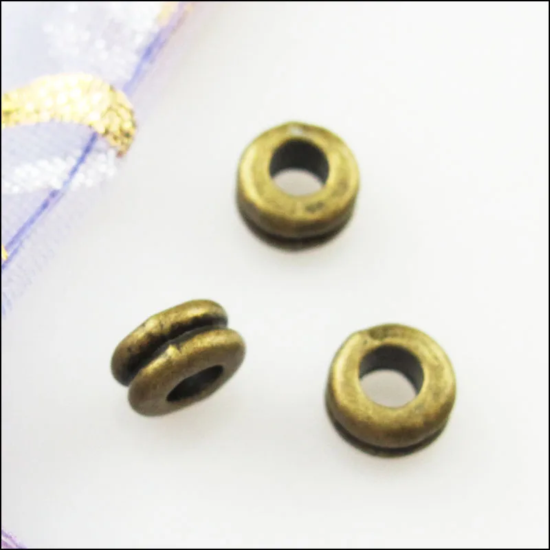 80 шт. круглые бусины-разделители 6 мм | Украшения и аксессуары