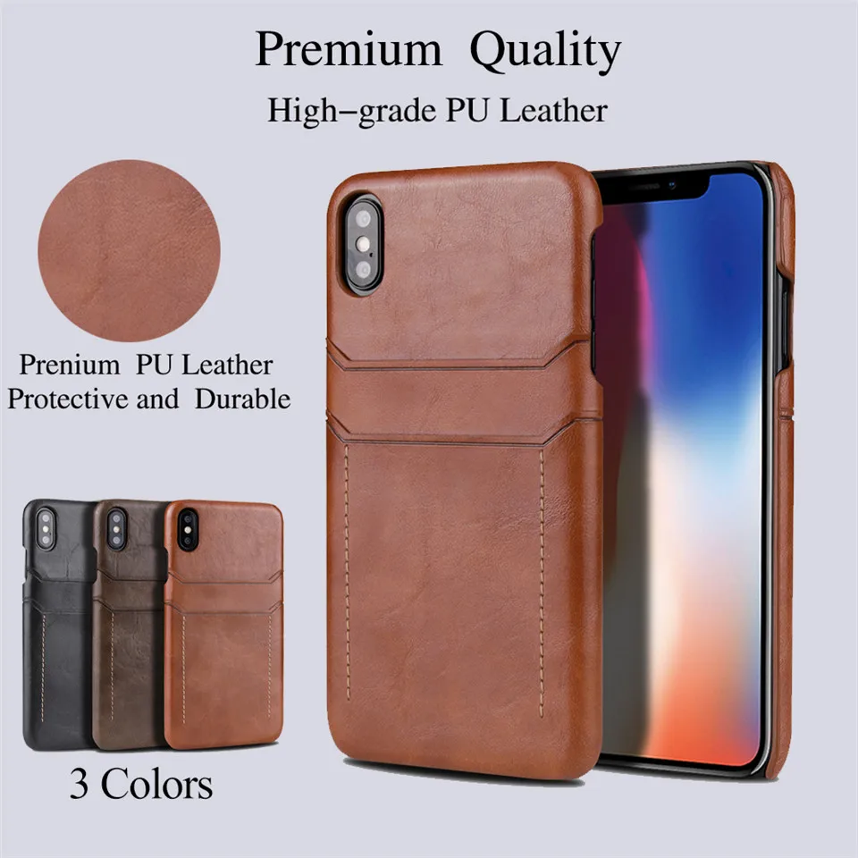 Кожаный чехол для iphone 12 Mini 11 pro xs max x xr 8 7 plus Роскошный кошелек держатель кредитных