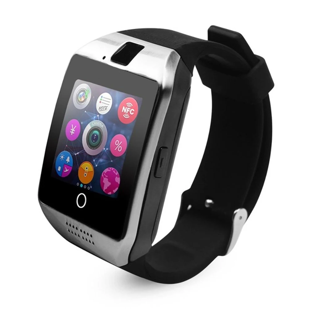 Bluetooth Q18 Фитнес Трекер Смарт часы Smartwatch Relogio Камера для IOS Apple huawei телефонах Android PK