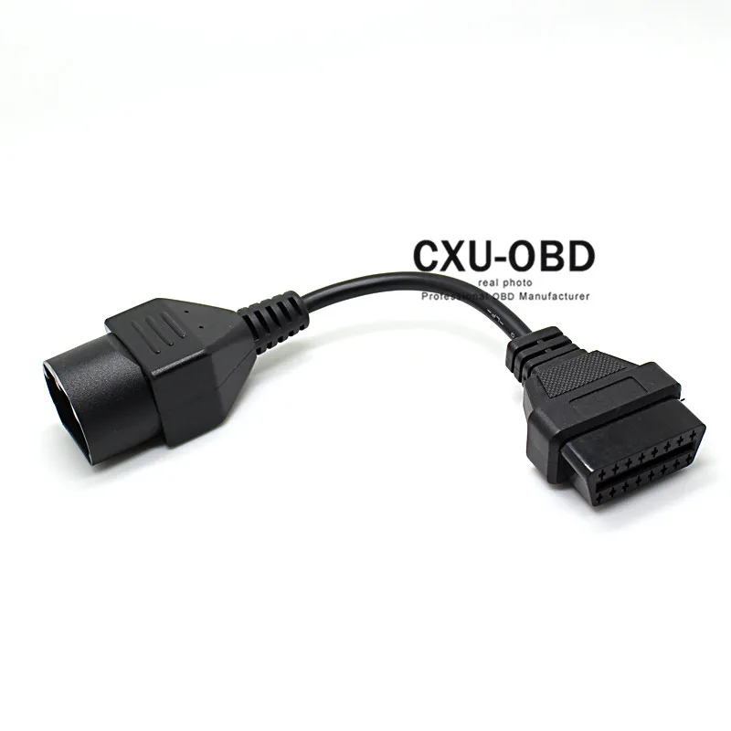 17 Pin до 16 Pin Кабель OBDII OBD2 кабель диагностический Соединительный адаптер для мазд А