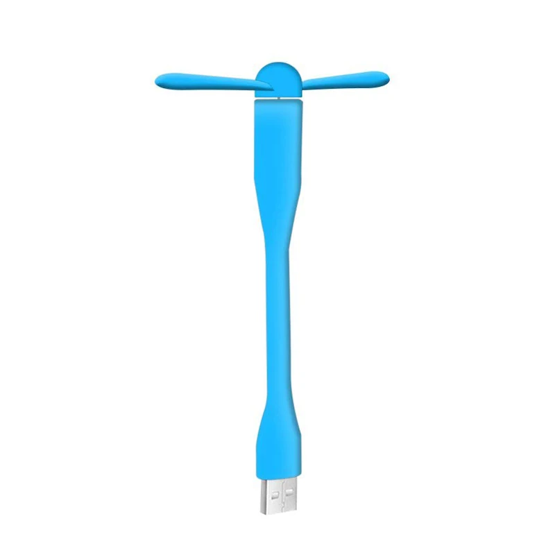 Мини-вентилятор с USB портом вентилятор креативная, гнущаяся хладнокровный переносной вентилятор охлаждения для ноутбука портативное зарядное устройство с USB устройства Тетрадь летние USB гаджет