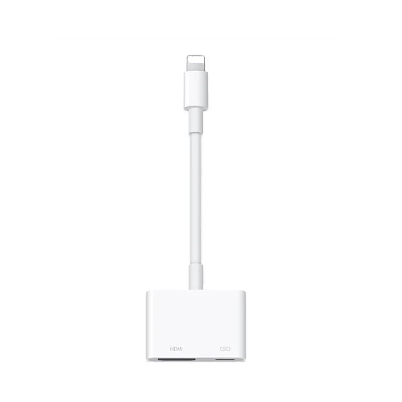 Оптовая продажа 50 шт. адаптер Lightning AV HDMI / HDTV TV цифровой Кабельный для iPhone8 6 6s 7 7plus
