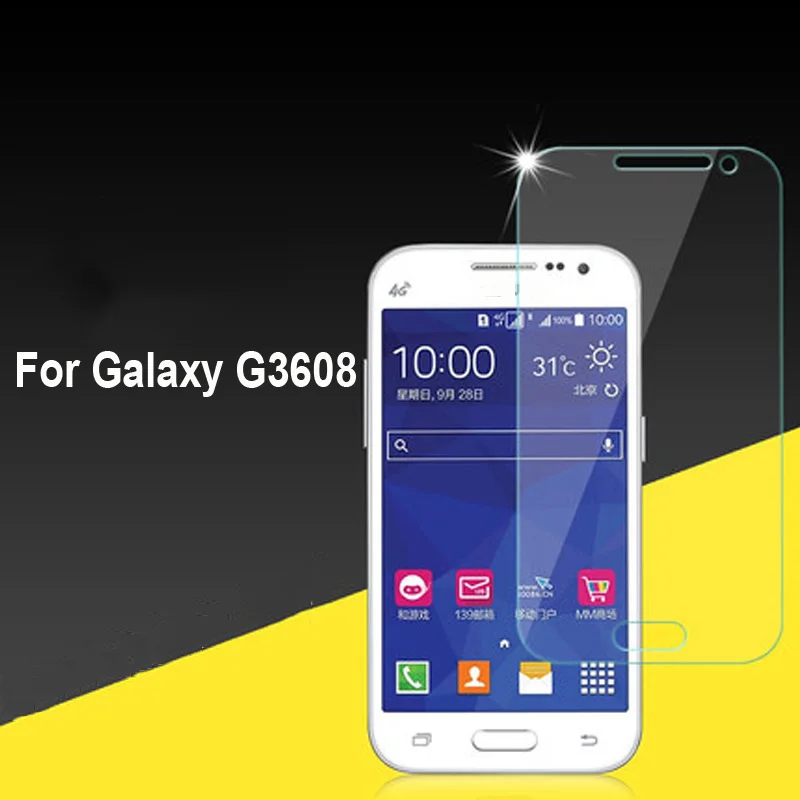

Закаленное стекло для Samsung Galaxy Core Prime G3609, защитная пленка для экрана, стекло для Galaxy G3608, жесткая Защитная стеклянная крышка