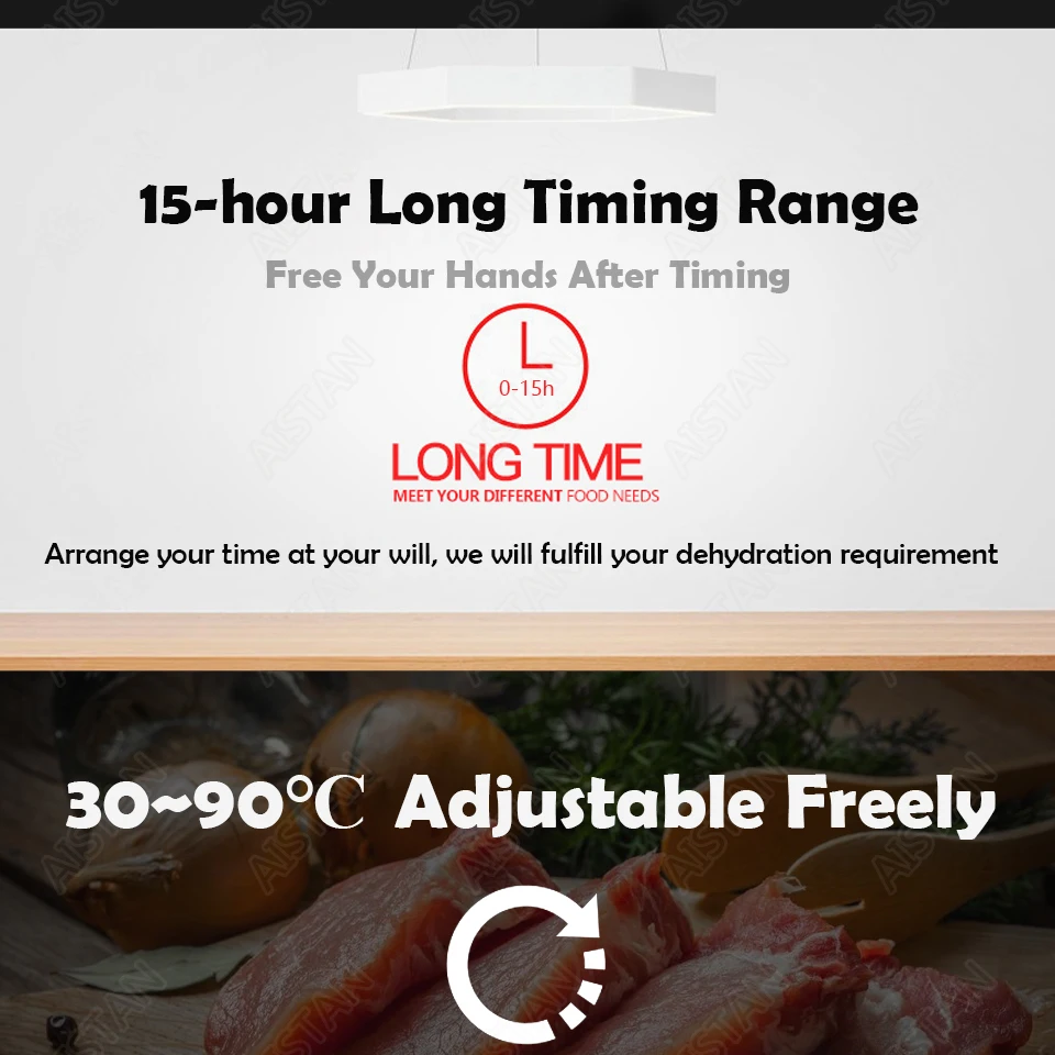 ST04 6 лотков Еда осушитель закуски обезвоживания сушилки фруктов овощей травы