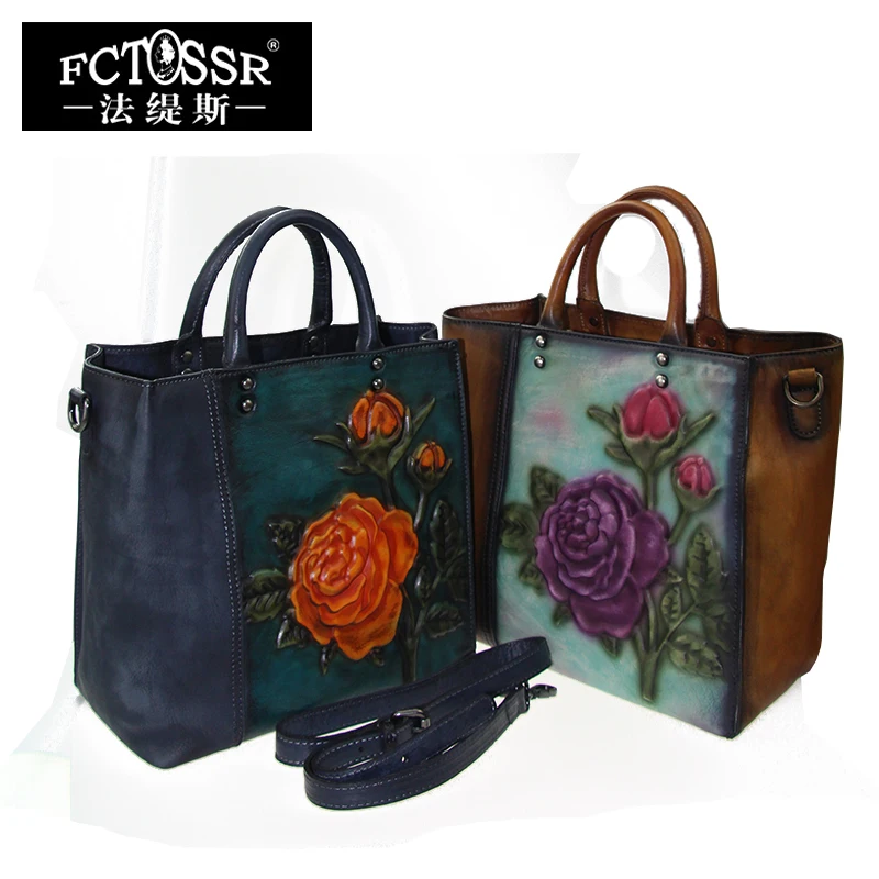 Ретро Женские шипованные ручные сумки из натуральной кожи 2019 последняя сумка на