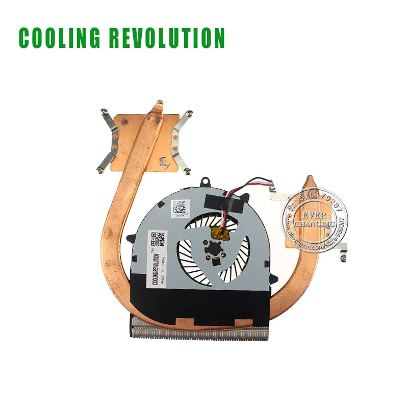 Радиатор вентилятора процессора для Sony SVE14111RGB SVE141A11P Sve14118FGB 300-0101-2367_A