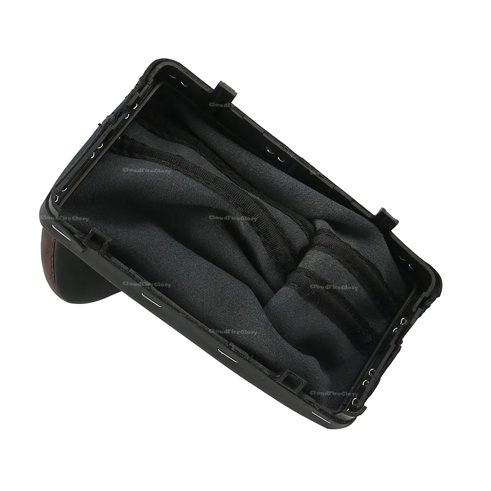 CloudFireGlory для Audi A6 C7 A7 2012 2013 автоматическая ручка переключения передач с кожаным голенищем-короткая пепельная древесина 4GD713139A