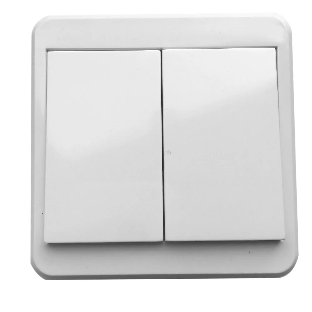 QIACHIP 433Mhz 220V 2CH беспроводной пульт дистанционного управления релейный модуль приемника и 2CH пульт дистанционного управления s настенная панель RF передатчик