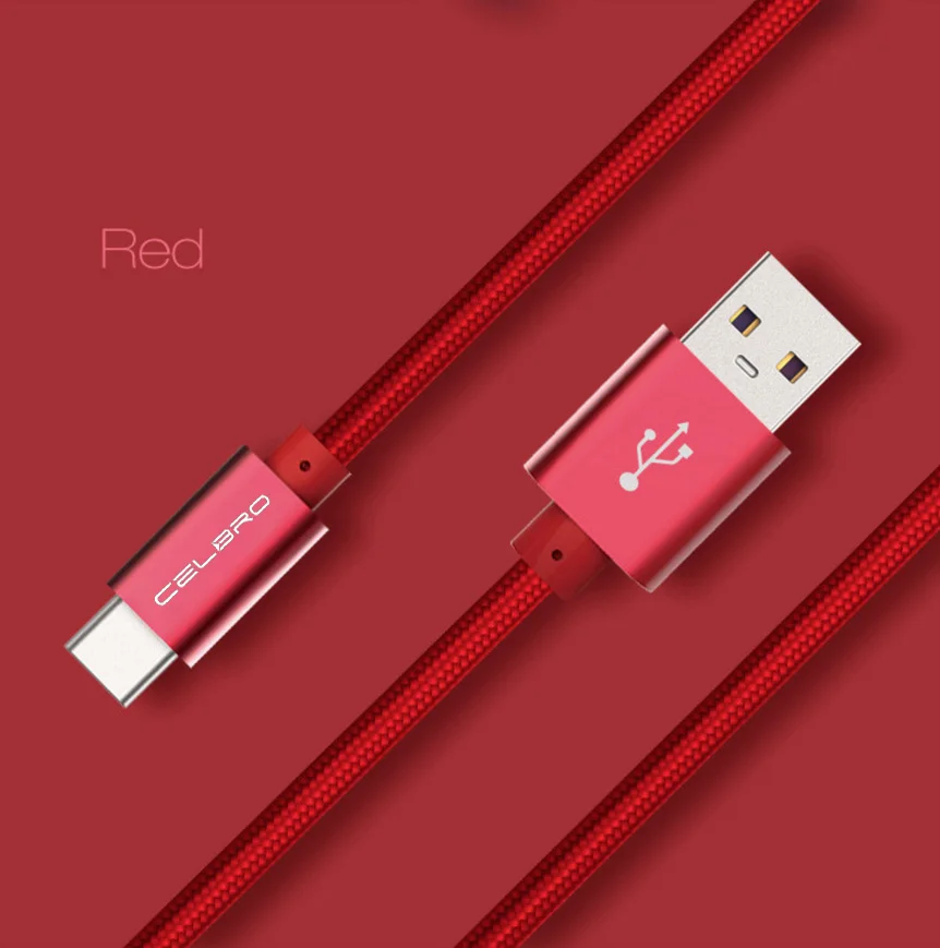5A супер зарядка Usb кабель Usb type C зарядный кабель Кабо типо C для huawei P30 P20 Pro Lite mate 20 Pro телефон зарядное устройство провод шнур - Цвет: Red