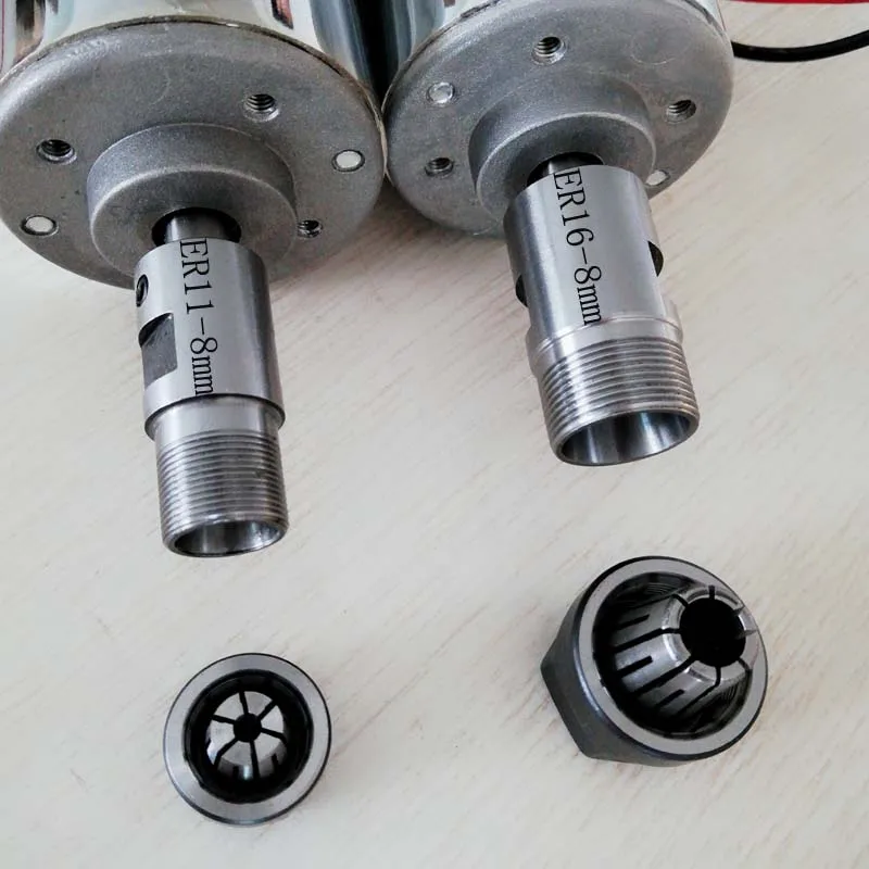 300 Вт Шпиндельный двигатель DC12-48V ER11 ER16 12000 об/мин 0.3квт шпиндель фрезерный станок с ЧПУ Шпиндельный мотор с ЧПУ