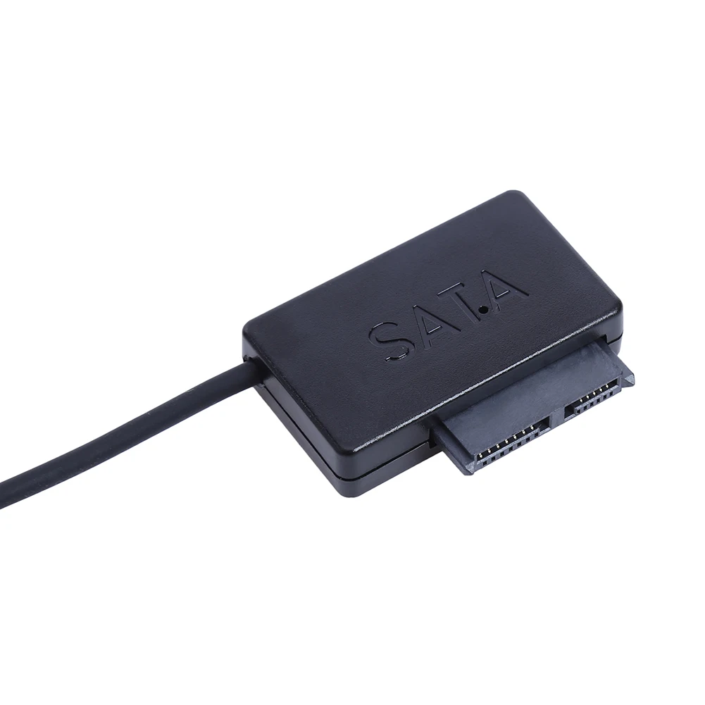 Ноутбук CD ROM диск SATA к USB кабель 6P + 7P 2 0 Легкий привод линии ноутбука внешний