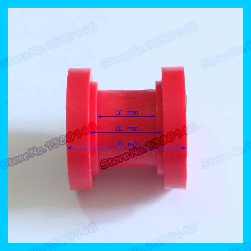 Натяжитель ролика для мотоцикла 10 мм красная цепь направляющая колеса 125 XR CRF 50