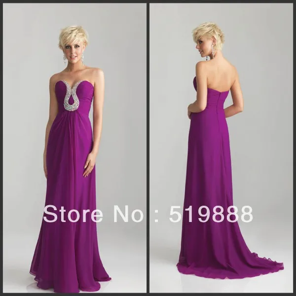 Free Shipping Low Price Wholesaler Off Shoulder Beading Purple Formal Evening Dress | Свадьбы и торжества