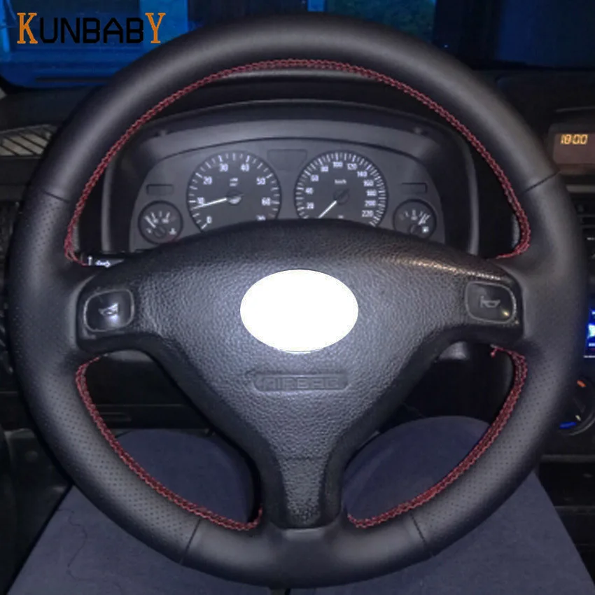 KUNBABY Micro Fiber Auto кожаный чехол на руль для Chevrolet Sail 2004 2009 Opel Astra G H 1998 2007 Старый