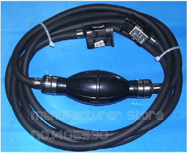 Free shipping Outer fuel tank tubing hand pump assembly for Yamaha Mercury Hyfone Tohatsu gasoline boat engine accessories | Автомобили и