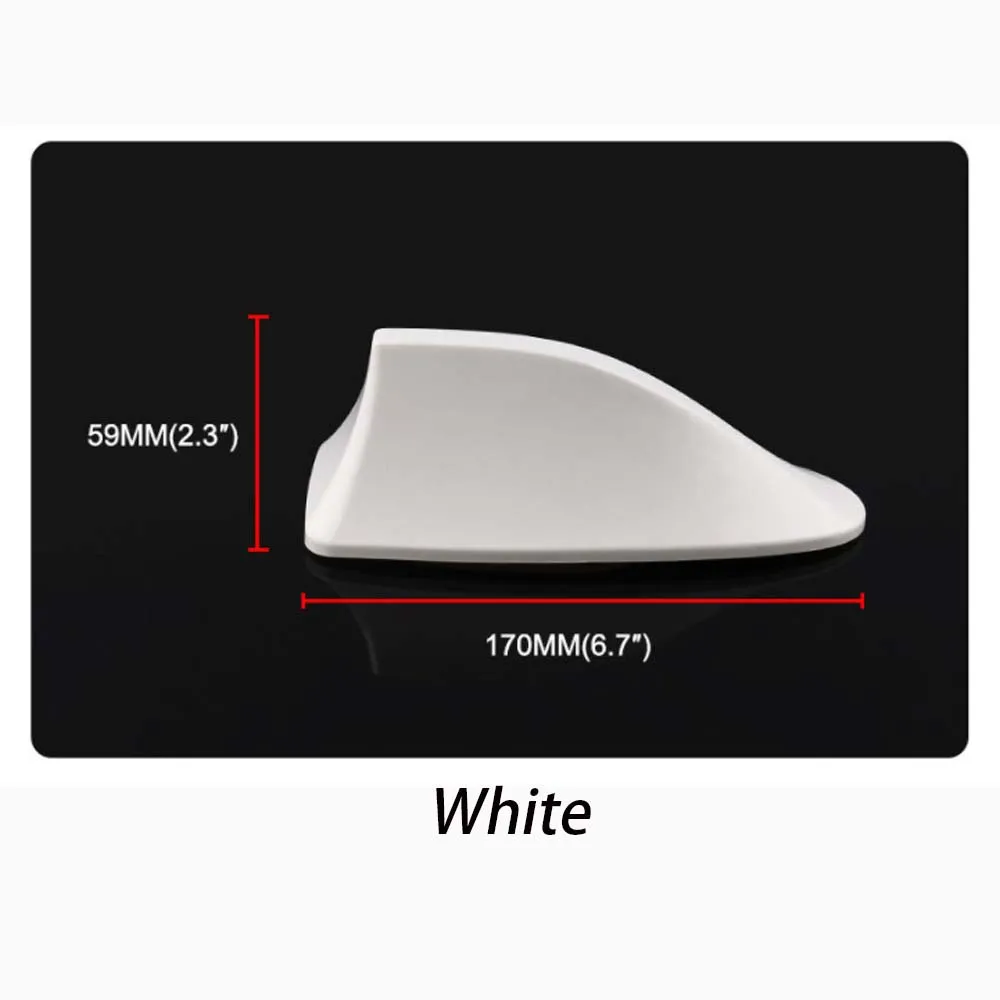 Новый Авто плавник акулы универсальный крыши антенна радио FM/AM Украсить