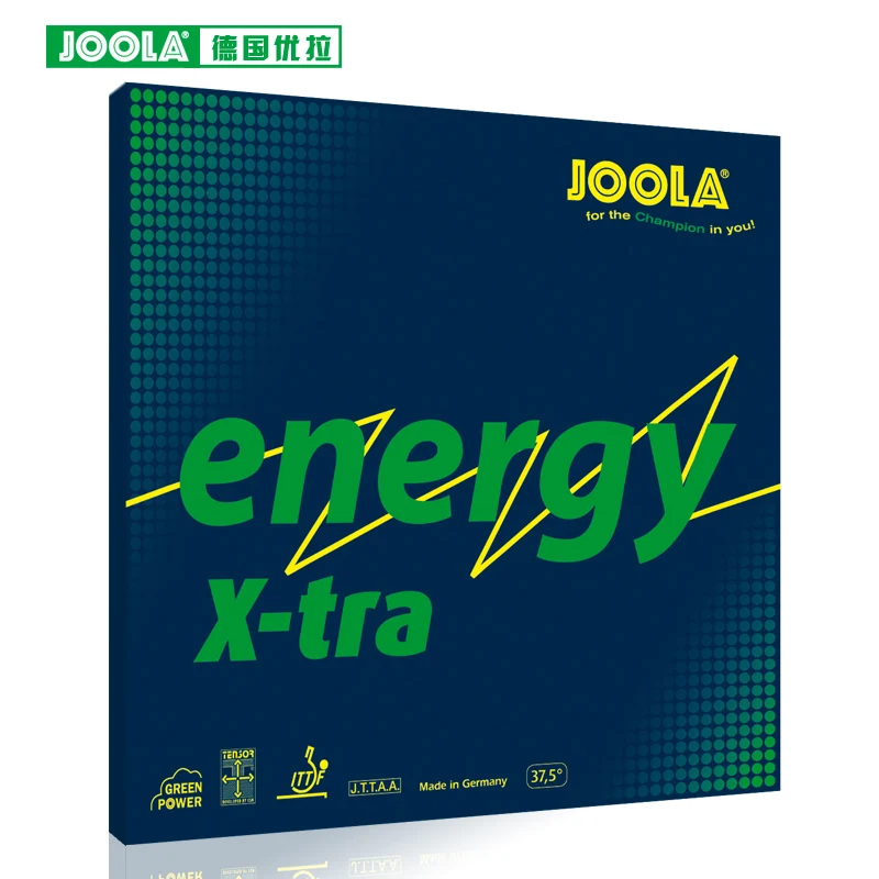 Joola Energy X-TRA(Energy X Extra, Green power мягкий тензор) резиновая губка для настольного тенниса для пинг-понга Tenis De Mesa