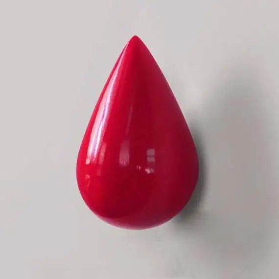 Капля дождя настенный крючок из цельного дерева декоративная настенная вешалка