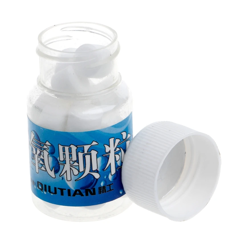 OOTDTY Fishing Lures 1 Bottle Oxygen Releasing Bait Carp Additive Tablets Transport Accessory | Спорт и развлечения