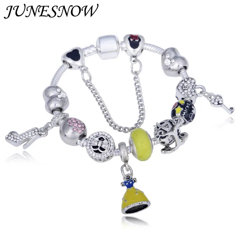 JUNESNOW Новое поступление Серебряная Очаровательная танцевальная юбка для женщин