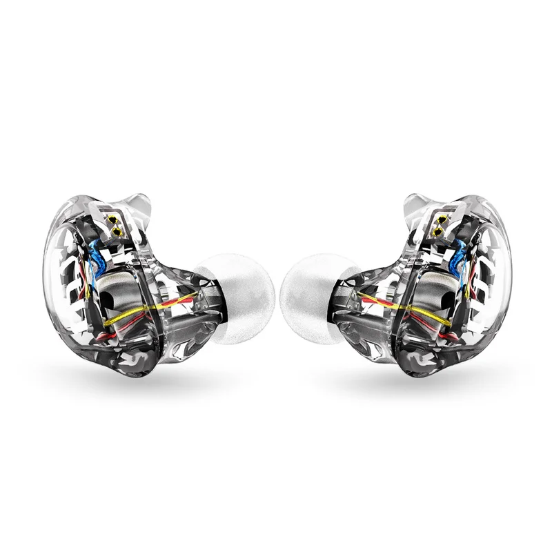 DJ HIFI мониторные спортивные наушники для бега гарнитура с 2PIN TRN V10 2DD 2BA гибридные