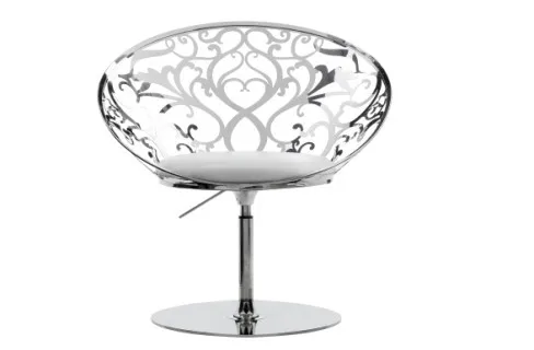 Стул из натуральной коровьей кожи/стул для отдыха кожи/шарнирный крепеж мебели