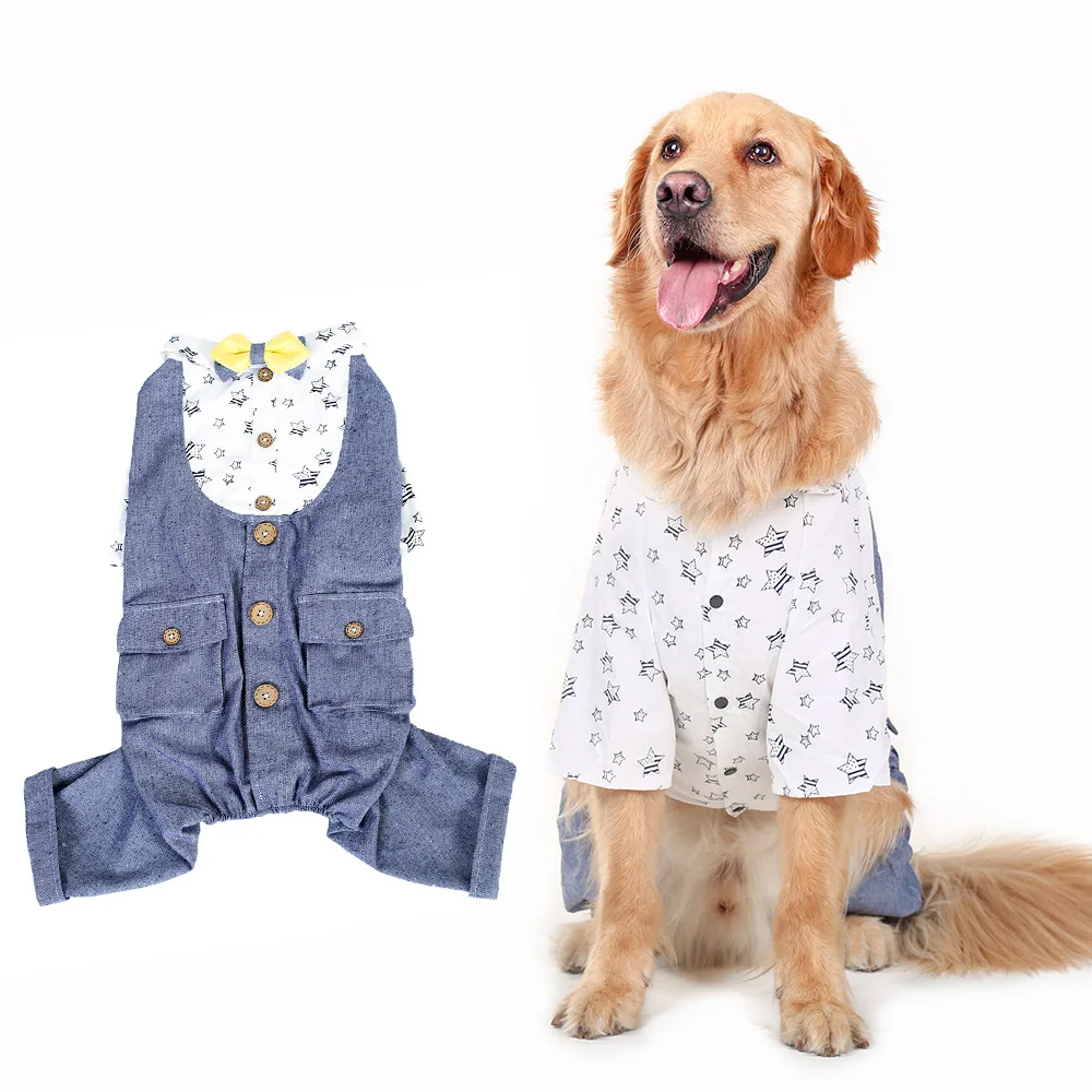 HOOPET собака кошка одежда Звезда печати галстук четыре фута костюмы ковбой Свадьба