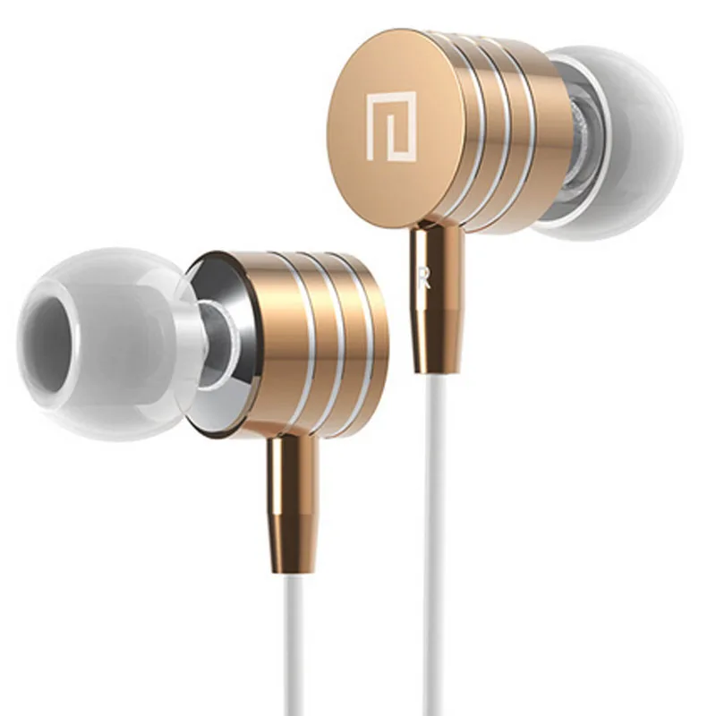 Горячая 3.5 мм Металл Стерео Бас в ухо Наушник Рекорды Студия Наушники С Mic Volume Control