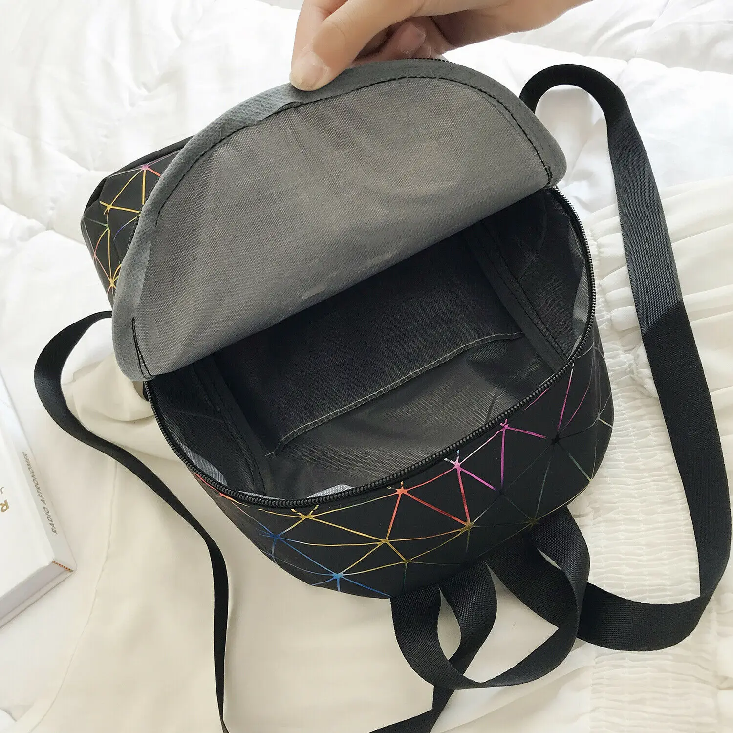 Модный вместительный Женский мини-рюкзак школьная сумка на плечо кожаный рюкзак