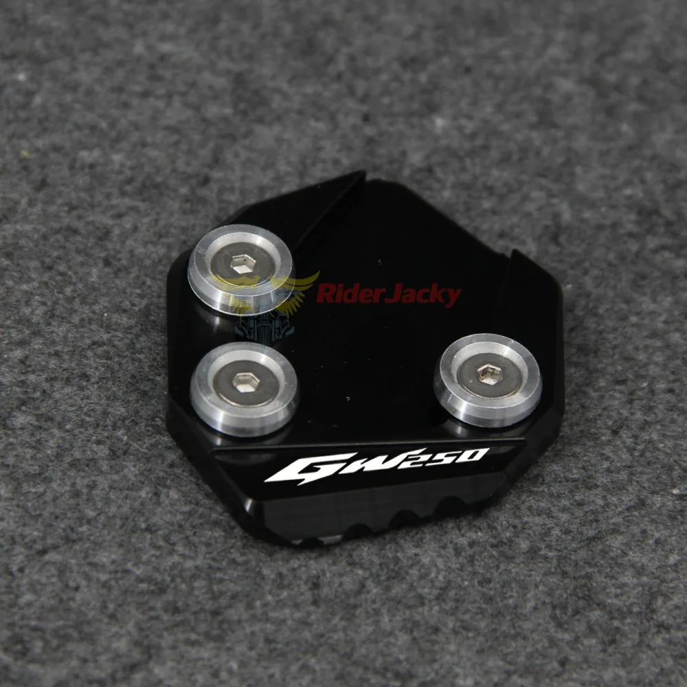 С логотипом мотоциклетные боковые подставки подставка удлинительная пластина