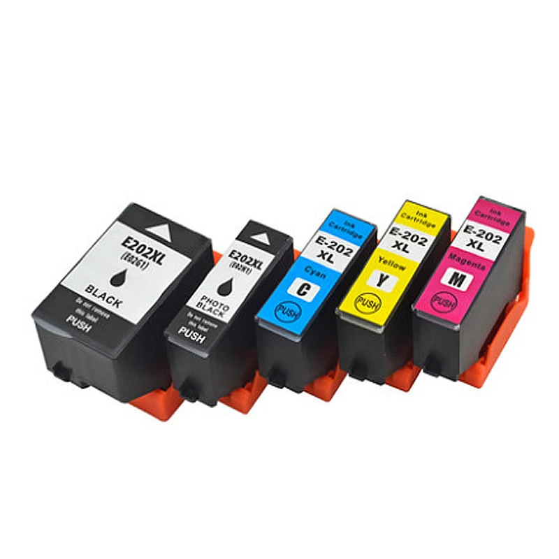 5 шт. картриджи для принтера Epson 202XL T202XL E202XL | Компьютеры и офис