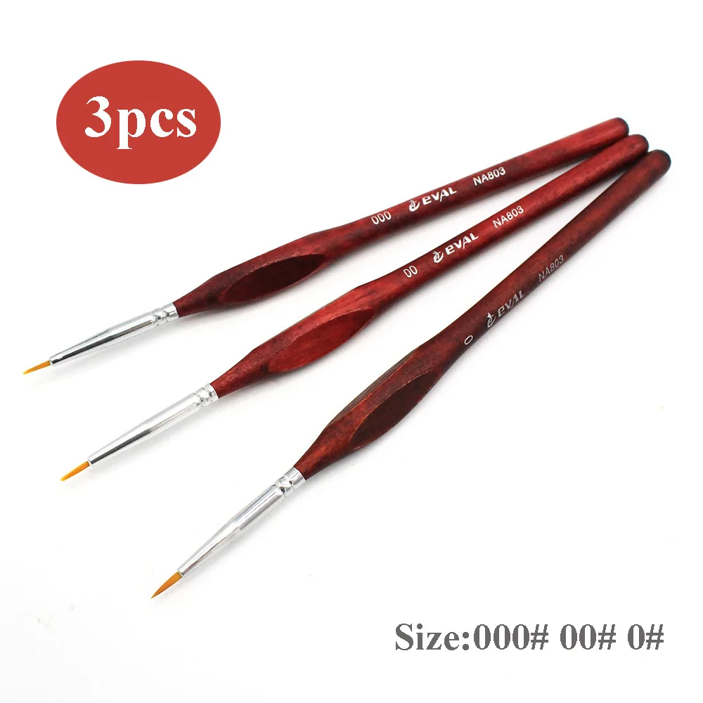 Оценочная 3 шт. комплект тонкой миниатюрный деталь изогнутым наконечником ручка