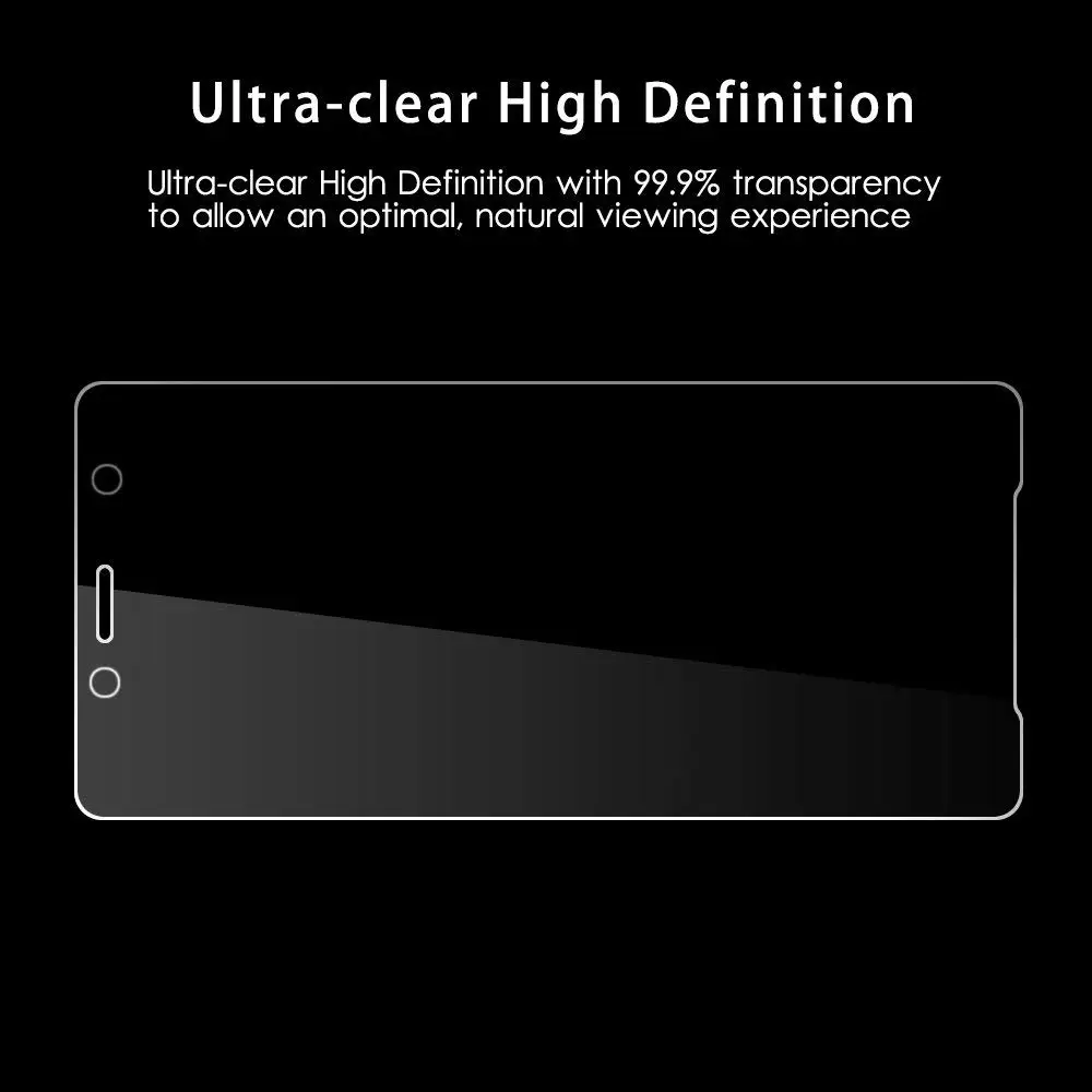 3D полное покрытие HD прозрачное закаленное стекло для Sony XZ2 Защитная пленка экрана